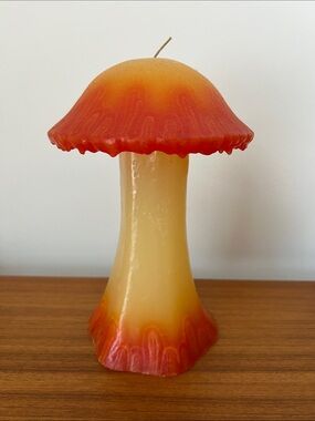Vintage Mushroom Candle